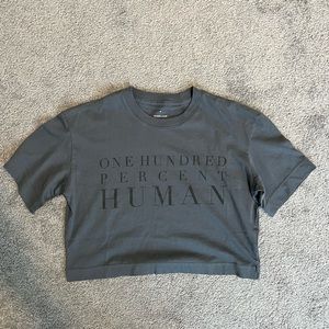 Everlane crop t-shirt xs size